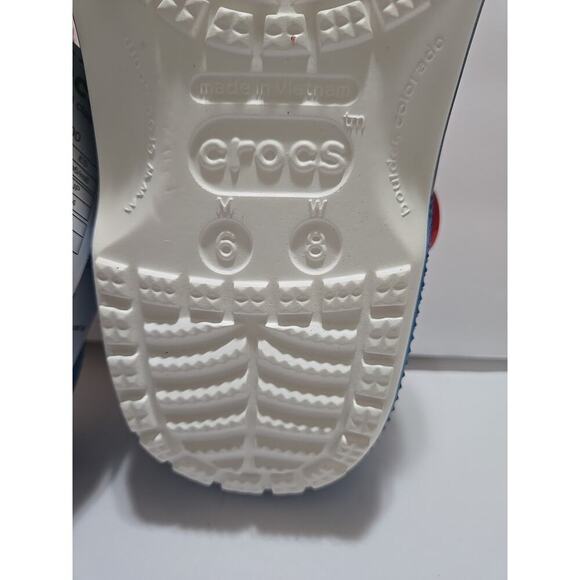 Crocs X Hello Kitty Classic Clog 50th Anniversary 2024 Size W 8 M 6 - Brand NEW - Picture 10 of 11